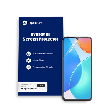 Honor Play 30 Plus Compatible Premium Hydrogel Screen Protector With Full Coverage Ultra HD